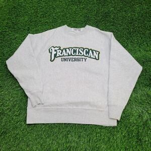 Vintage Franciscan University Sweatshirt Medium 21x25 Arch